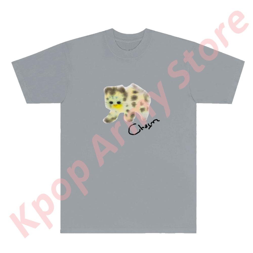 Clairo Charm Cat Tee Tour New Logo Merch TShirts Cosplay Women Unisex Fashion Casual Crewneck Short Sleeve