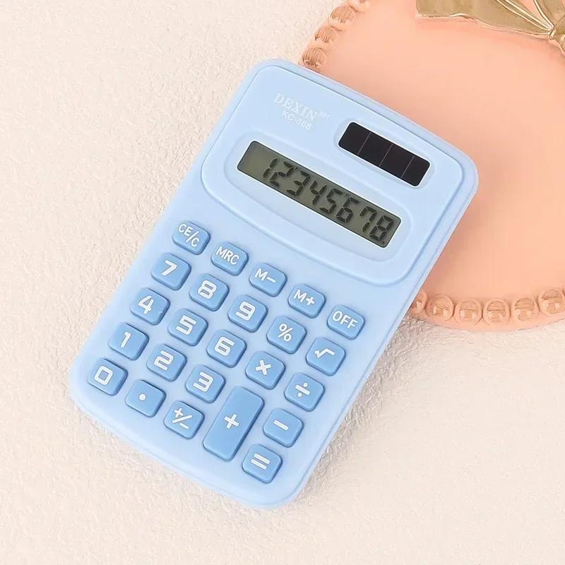 2024 New Small Calculator Silent Calculator Mini Version Learning Auxiliary Portable Calculator