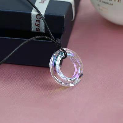 Anime Tian Guan Ci Fu ketting, Heaven Official's Blessing Hua Cheng Xie Lian cosplay kristallen hanger choker sieraden accessoires