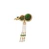 Elegant Song Brocade Hair Clip - Handmade Chinese Style Hair Accessory for Hanfu & Qipao