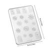 Butterfly Embossing Silicone Mold Nail Art Carving Mold Suitable for Diy Nail Art Decoration Supplies Nail Template Tool
