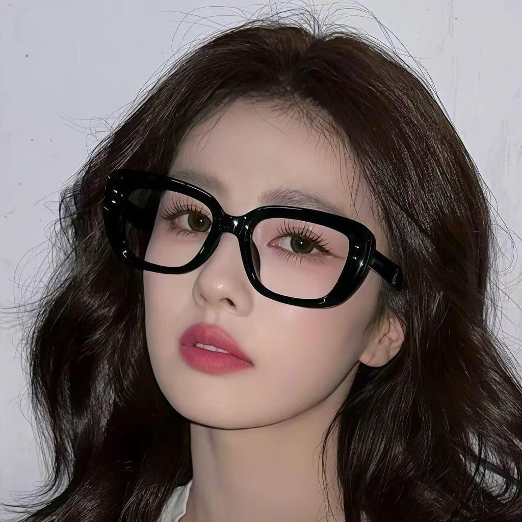 Bai Lu Large Black Frame Anti-Blue Light Reading Glasses for Seniors
