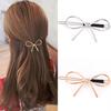 New Vintage Hairpins Metal Bow Knot Hair Barrettes Girls Women Hair Accessories