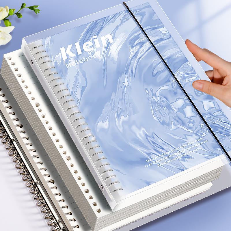 

Съемный блокнот B5 на кольцах с клетчатыми страницами и сменными страницами A5 A5 Lined Refill - 1 pc (No Cover)