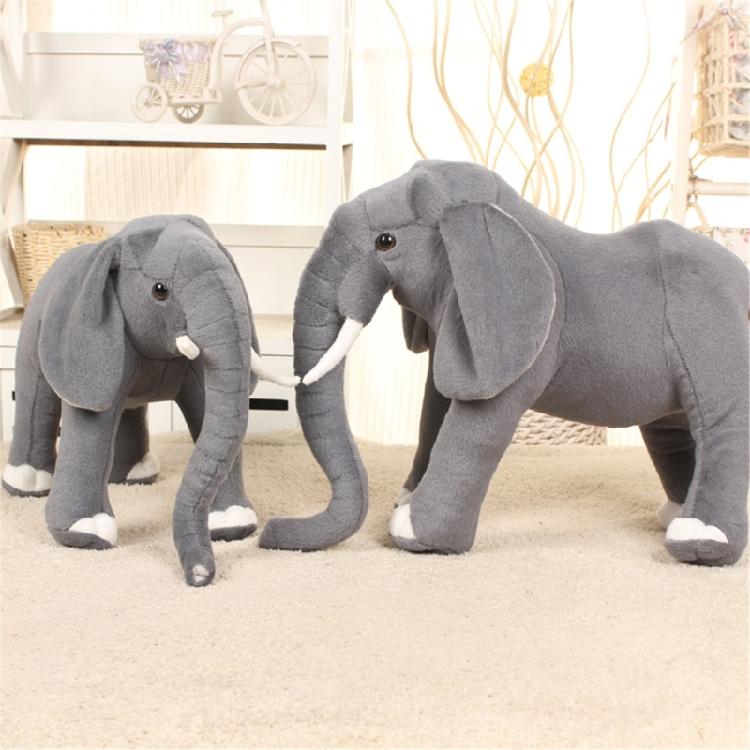 Elephant Plushes Pillow, Large Stuffed Animals for Playtimes and Relaxation