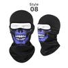 Skull Balaclava Full Face Cover Bandana for Outdoor Cycling Face Mask Gaiter Λαιμός Αξεσουάρ μοτοσυκλέτας