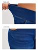 Cross-Waist Plus Size Skinny Jeans with Butt-Lifting Pockets & Monkey Wash