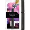 KiSS Lasting Curl Mascara N 01 Luminowir Jet Black with Separating Removes with Warm Water Face Wash 4.5g Pearl, Clump-Free Finish, Waterproof, +