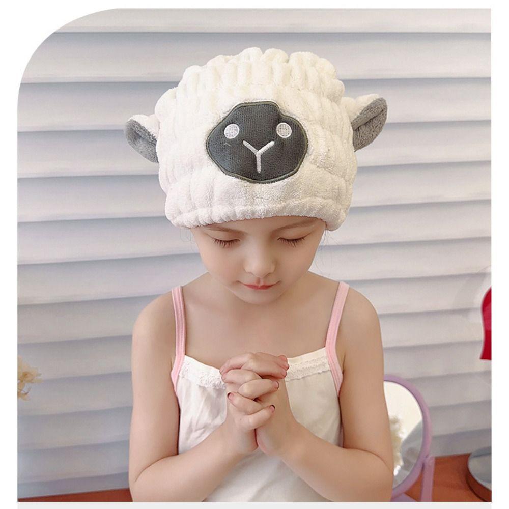 Microfiber Towels Absorption Turban Shower Caps Quick DryingTowel Bath Hats Dry Hair Cap