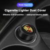 Couvercle de Prise Allume-Cigare de Voiture Couvercles d'Allume-Cigare Automatique Bouchon Anti-Poussière Pour Cayenne Panamera Macan Boxster 911 Carrera-GT 928