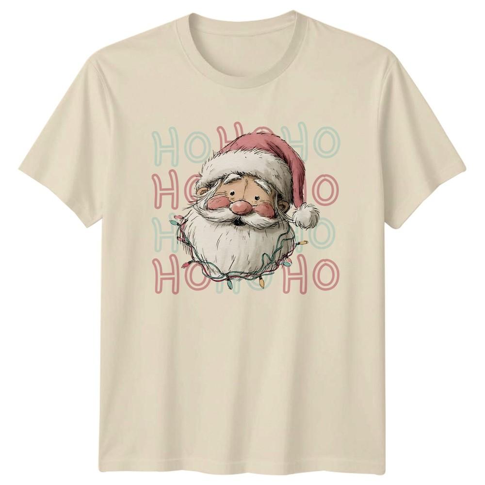 Santa Ho Ho Ho Christmas Holidays Unisexs TShirt Unisexs Tee Graphic Top