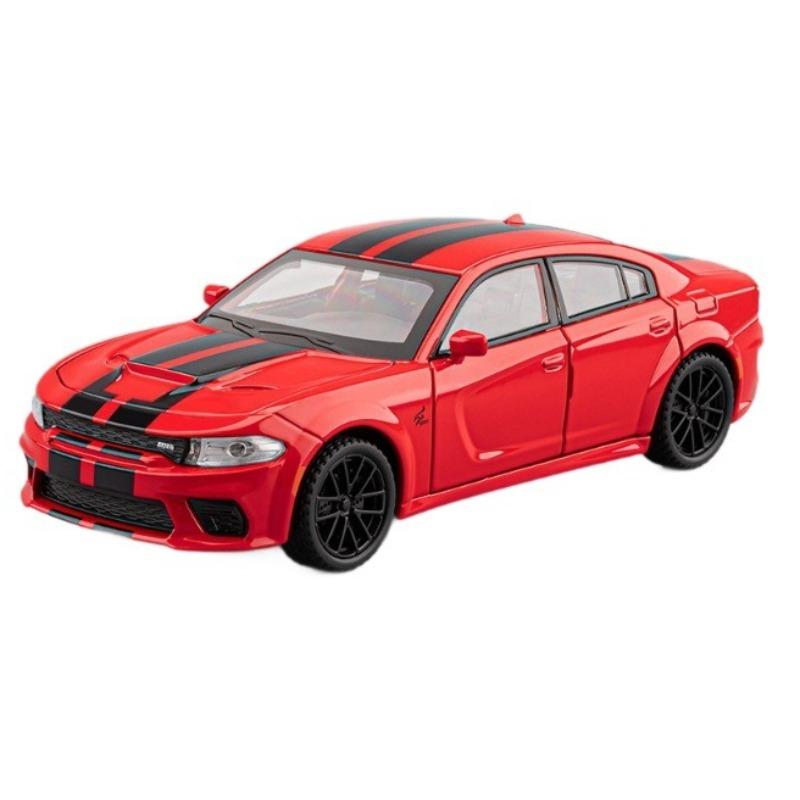 

1/32 Dodge Charger SRT Super Sports Car Alloy Metal Diecast Model Car Sound & Light Collection Hobbies Decoration Birthday Gifts красный