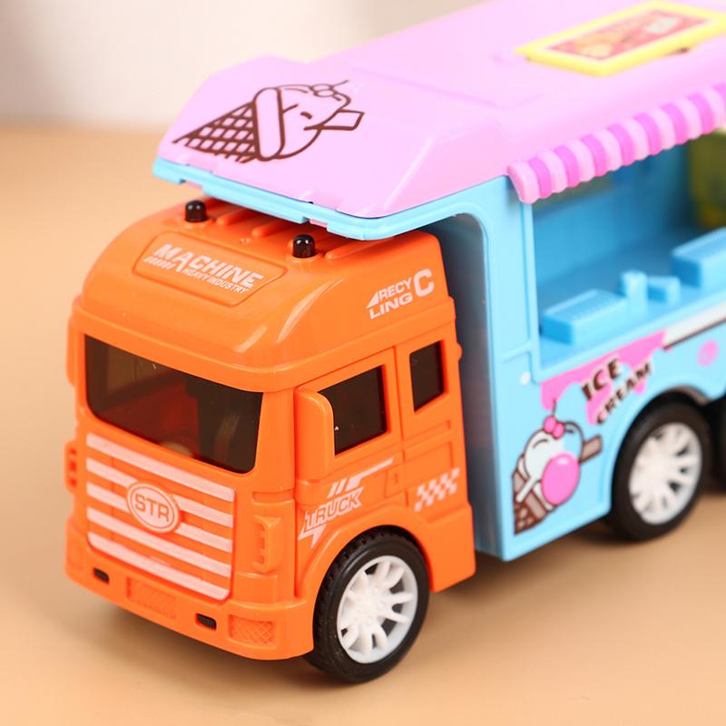 New Ice Cream Candy Car Modle Play Toys Candy Car Ice Cream Candy Cart House Brain Game Kids Toys Children'S Gift