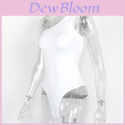 European Style Bodysuit With Asymmetric Design For Summer Party Wear Women