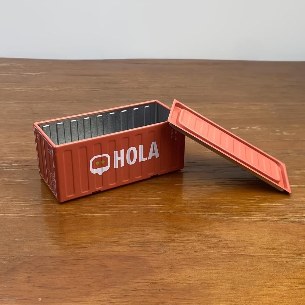 Retro Mini Industrial Style Stapelbare Aufbewahrungsbox, Kleine Multifunktionale Blech-Aufbewahrungsbox, Kreative Heimdeko Schmuckschatulle