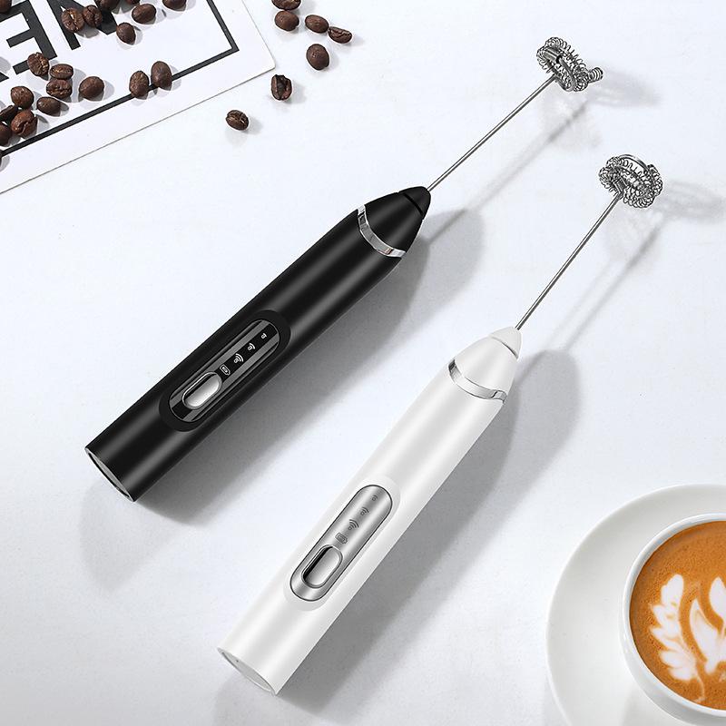 Handheld Electric Milk Frother and Coffee Stirrer