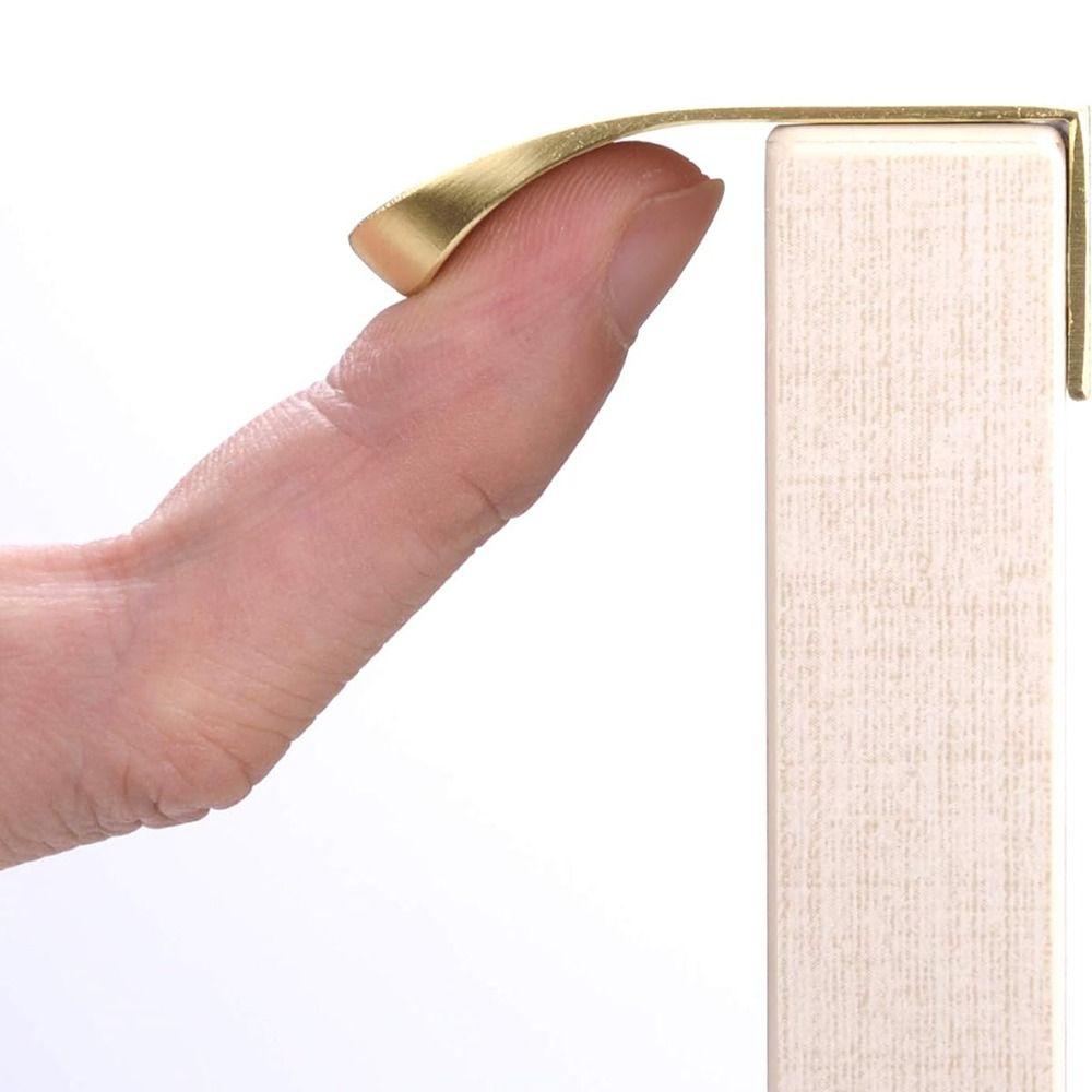 Küche Versteckte Stangengriffe Verdeckte Schubladengriffe Zubehör Kante Fingergriff