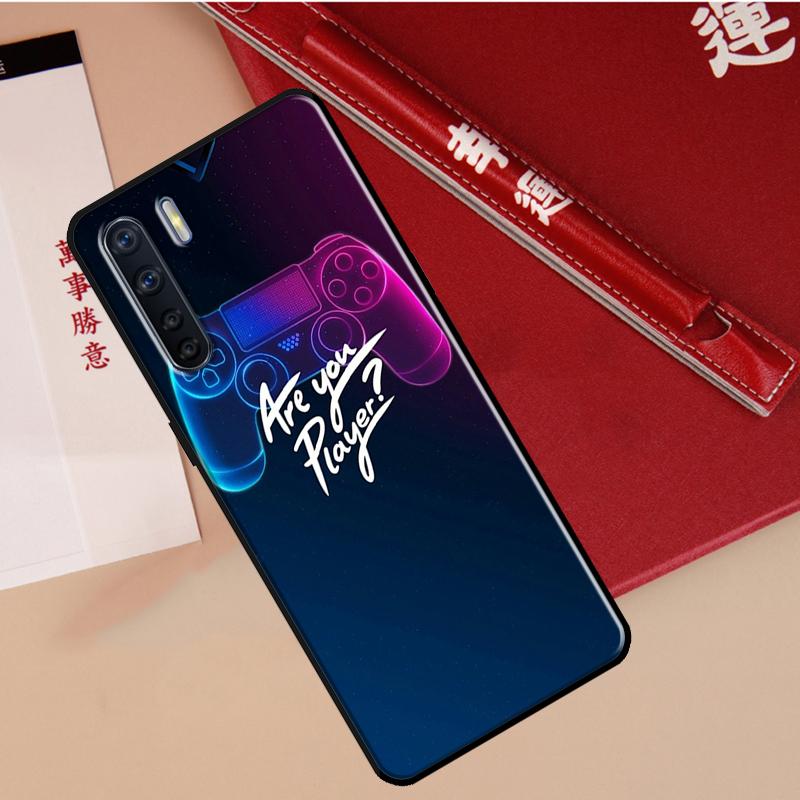 Cool Gaming Controller Case For Oppo A78 A38 A80 A60 A40 A18 A98 A58 A96 A76 A16 A94 A74 A54 A15 A17 A57 A77 A5 Pro