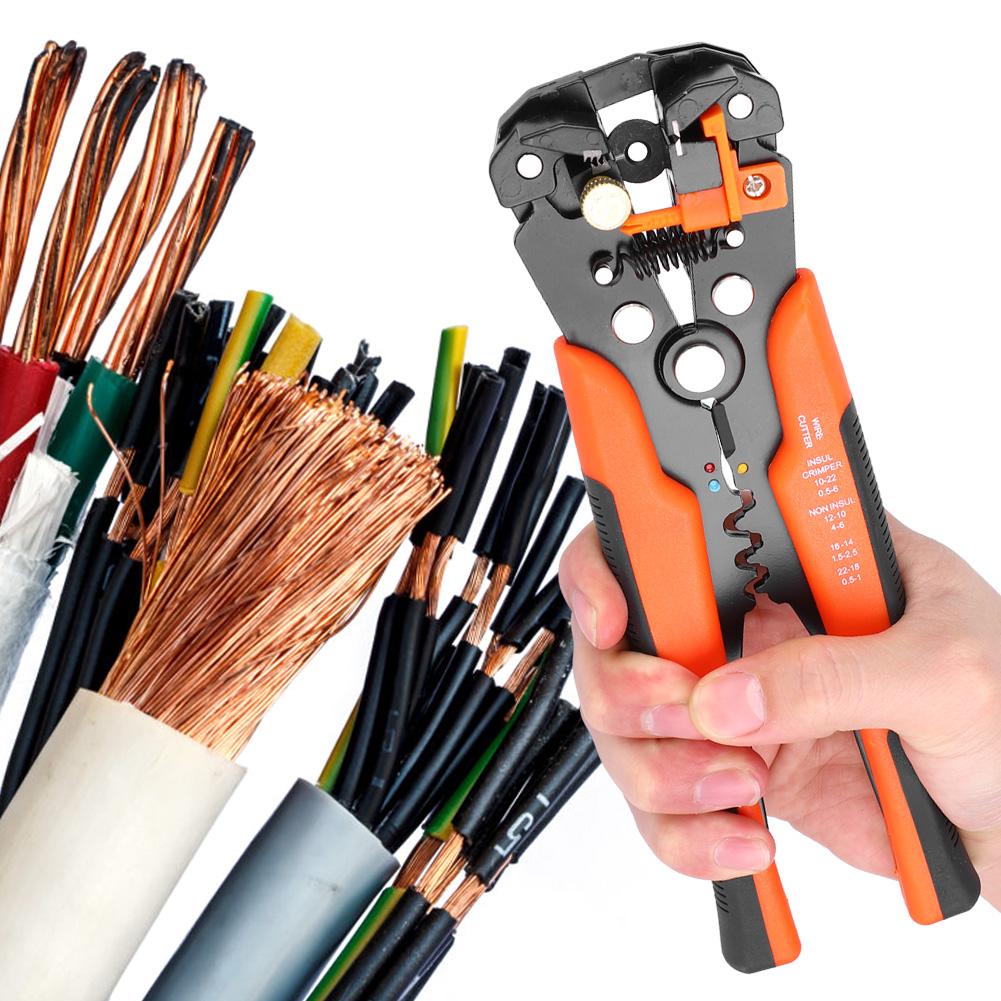 Cleste Multifunctional de Sertizat Cabluri Dezizolator de Fire Taietor de Terminale Unealta Coaxiala de Dezizolat