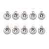 Pack of 10 Stopper Beads Metal Spacer Beads Jewelry Making Accessories Easy Threading Beads Handmade Accessories