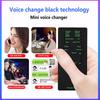 New Voice Changer Mini Portable 8 Voice Changing Modulator Adjustable Voice Amplifier Sound Card for PS4 Xbox IPad iPhone Laptop