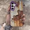 Peeling Paint Rust Print Phone Case For Samsung Galaxy S26 Ultra S25 S24 S23 S22 PLUS FE A56 A55 A54 A53 IMD Shockproof Cover
