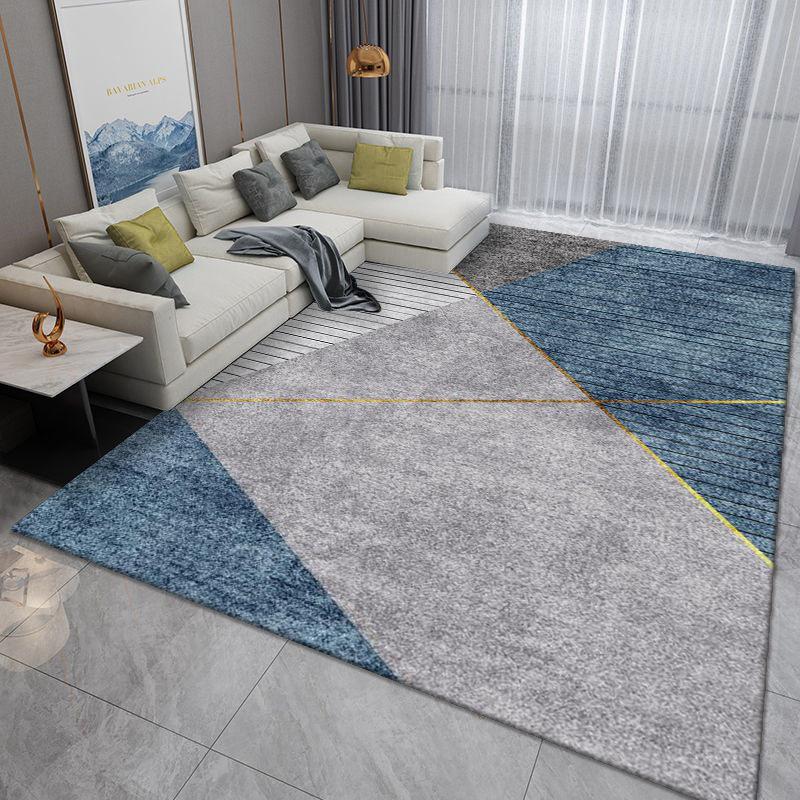 Nordic Modern Luxury Sofa & Coffee Table Set with High-End Carpets and Full-Cover Bedroom Mat