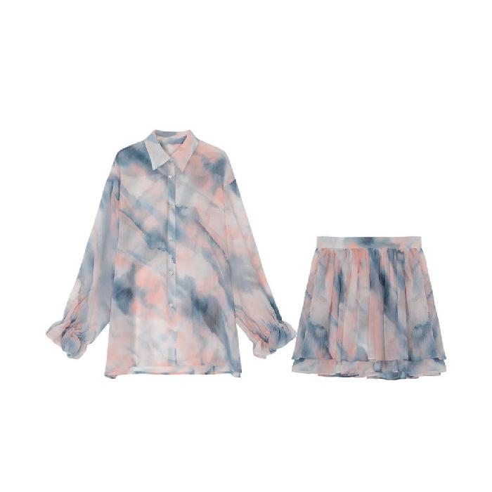

Three-Piece Trendy Fairy Style Skirt Set for Women - Spring/Autumn 2026 S
