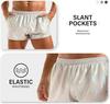 2025 Summer Shiny Loose Casual Men's Running Shorts