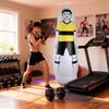 Inflatable Human-Shaped Training Dummy - Portable for Football & Boxing