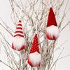 3Pcs Christmas Tree Hanging Gnome Plush Gonk Santa Doll Pendants Xmas Decoration