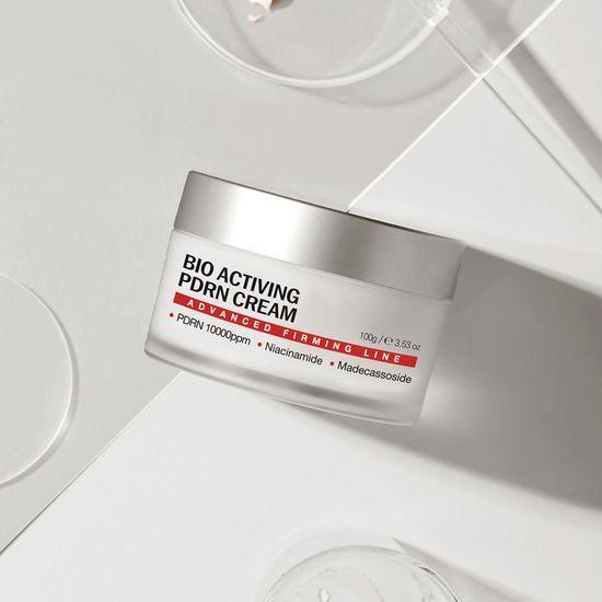 DERMALINE D’LEXO BioActive PDRN Anti-Aging Cream 100g – Firming & Brightening Moisturizer with Peptides & Sodium DNA