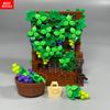 MOC Blocks Grape Trellis City Farm Garden Plants Flowers Accessories Learning Construction Bricks Kid Model Playthings Gifts