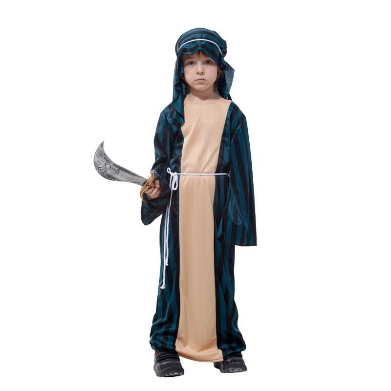 Middle Childrens Delightful Eastern Prince Outfit In Soft Polyester For Boys Girls And