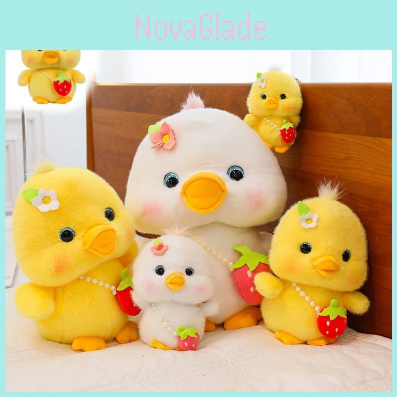 Adorable Plush Duck Toy With Sound Features Perfect For Birthdays And Gifts