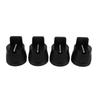 4pcs Bed Risers 2.36 3.15in Elevation Heavy Duty Adjustable Furniture Risers for Double Bed Dorm Table Desk Chair Black