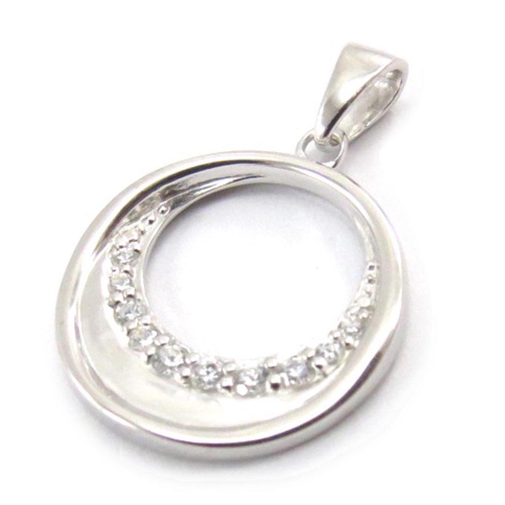Les Trésors De Lily [J6016] - Silver Pendant 'Goddess' Silver White (rhodium-plated) - 20 Mm