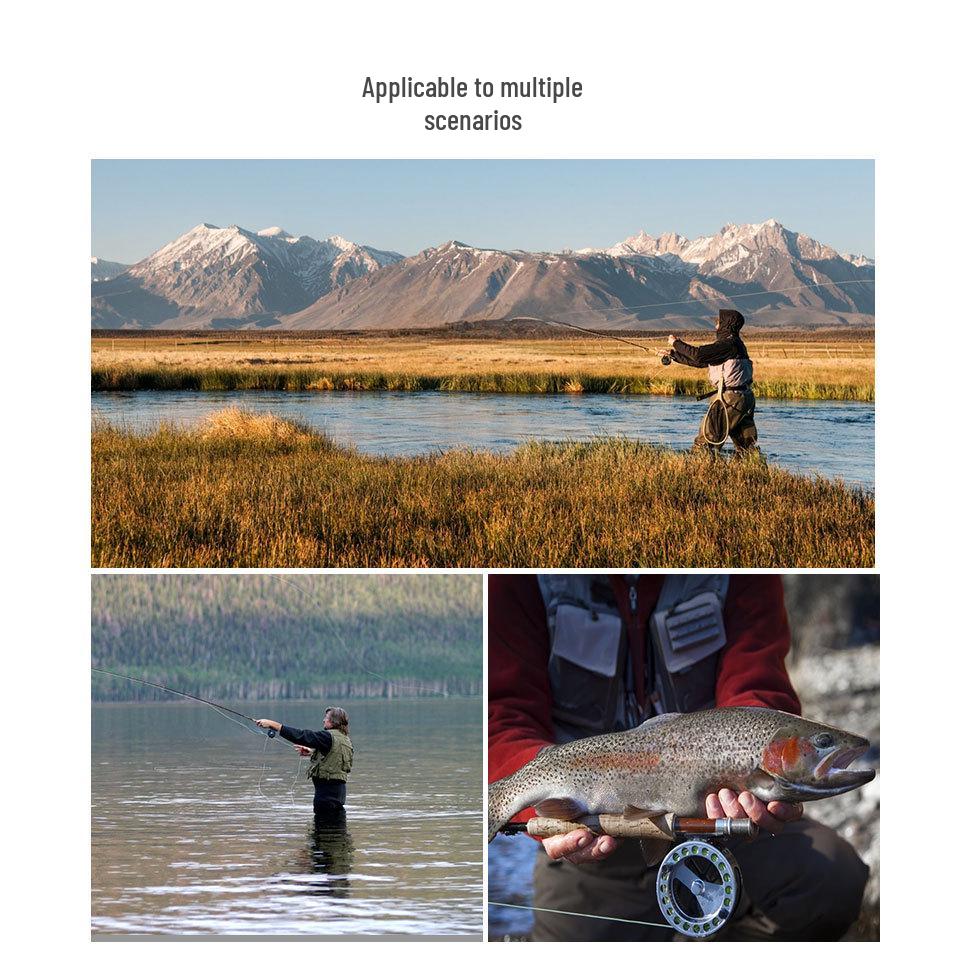 4-Section Carbon Fly Fishing Rod: Portable, Stream Lure, Euro-American Style