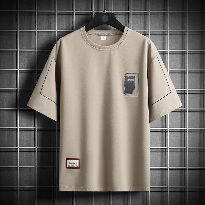 

T-Shirts Men Wearing Big Oversized Tshirts Male Plus Size 6XL 7XL 8XL T Shirts Boy Young Tee Tops High Street Clothing 5XL
