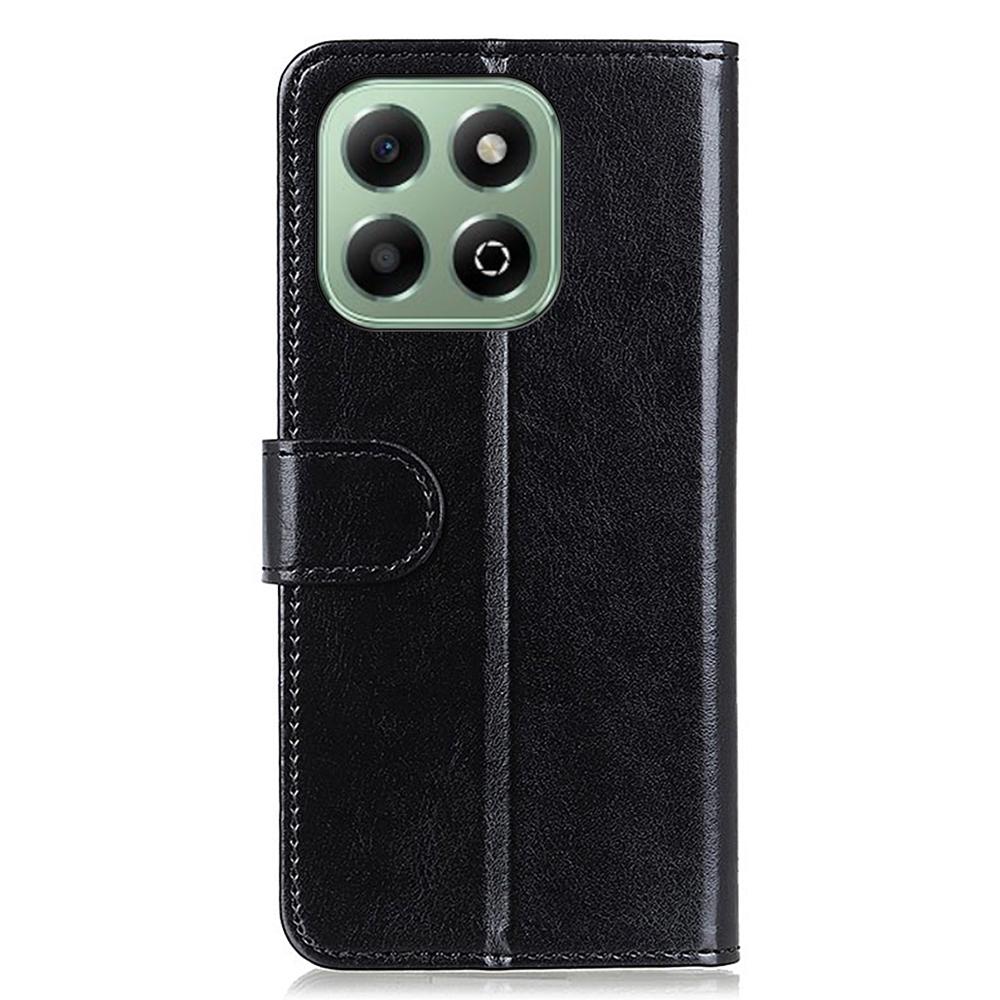 Für Honor X6b 4G Hülle Crazy Horse Textur PU Leder Handy Ständer Hülle