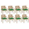 Day and Night - Day and Night Batavia Chairs 8 Units Solid Teak Wood with Cushions