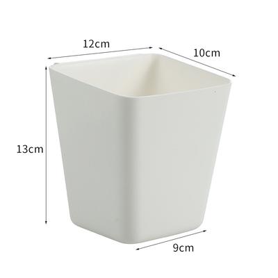 2 Stuks Hangende Emmer Wandorganizers Rolwagen Accessoires Hangende Pennenhouders Opbergcontainers Hangende Emmers Voor Kantoor