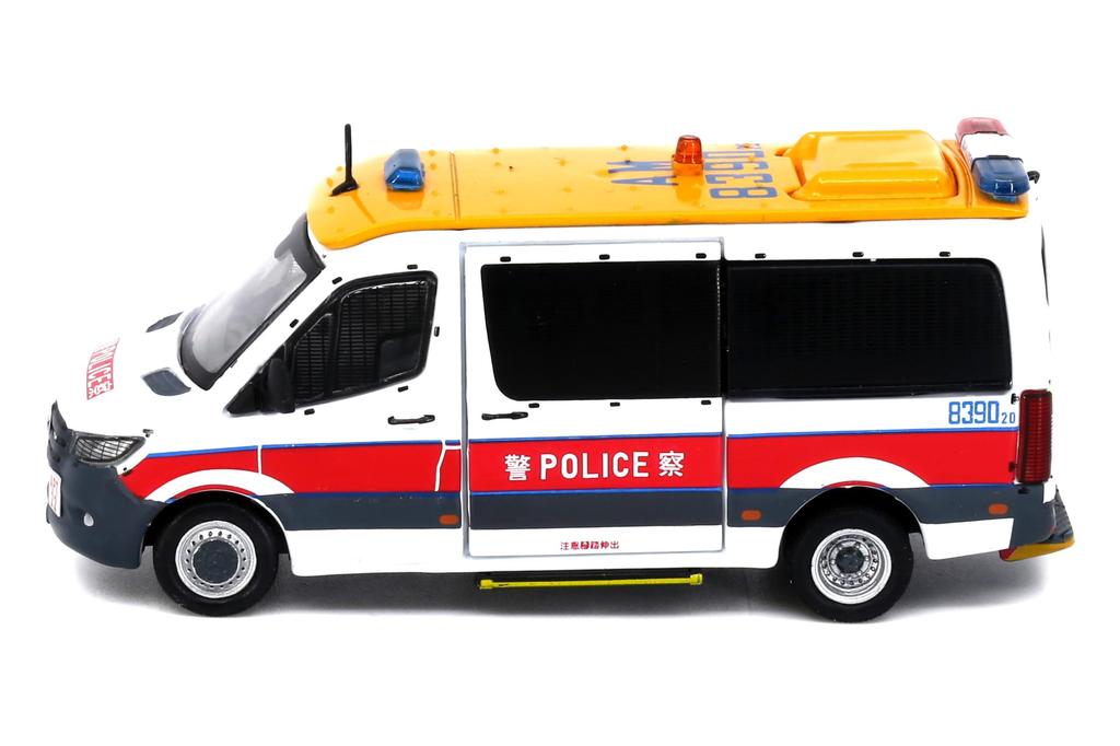 Tiny City 1/76 Mercedes-Benz Sprinter Airport Police Vehicle (AM8390) Diecast Miniature Car