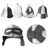 Felt Sauna Cap Pilot Sauna Hat Ear Protection Hair Protection