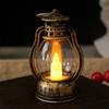 Christmas Decoration Retro Small Oil Lamp, Christmas Gift Small Horse Lamp Creative Bar Atmosphere Decoration Ornaments