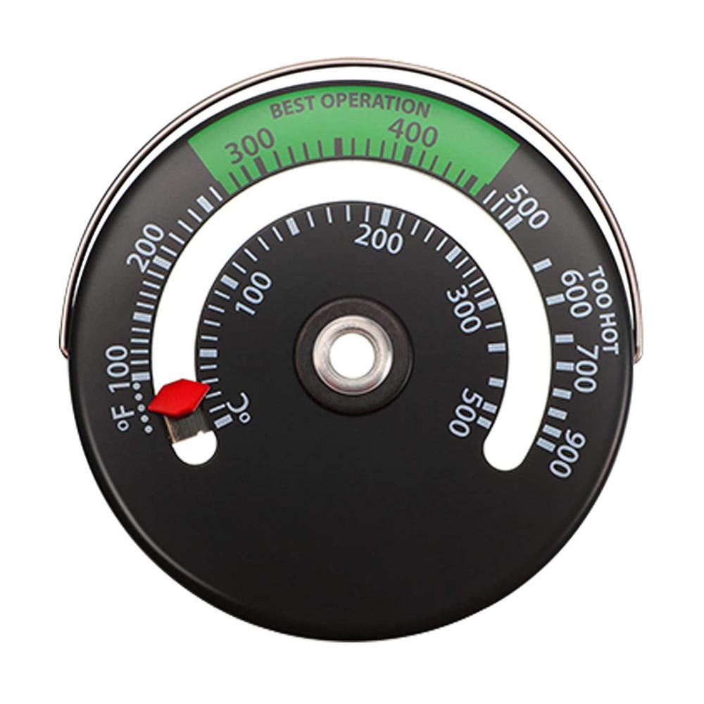 Fireplace Thermomete Oven Stove Temperature Top Thermometer Fireplace Accessories Gauge For Wood Burning Stoves And Pellet Stove