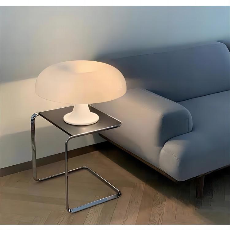 Classic Mushroom Table Lamp Modern Bauhaus Art Table Lamp Bedroom Bedside Lamp Danish Designer Orange Decorative Table Lamps