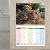 2026 Wall Calendar Funny Cats Wall Hanging Calendar Jan.2026 - Dec.2026 12-Month Planner for Home Office