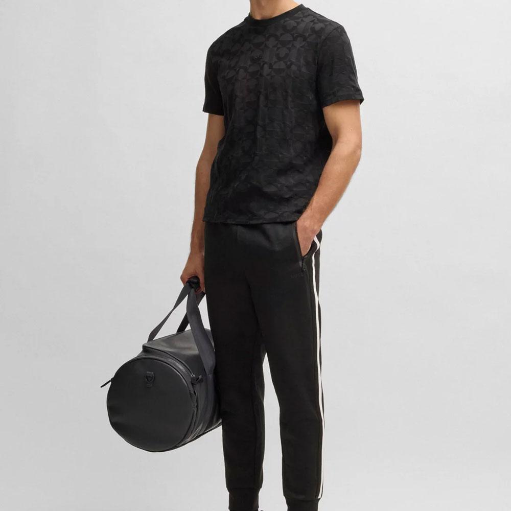Hugo Boss geometric-jacquard T-shirt 50538184-001