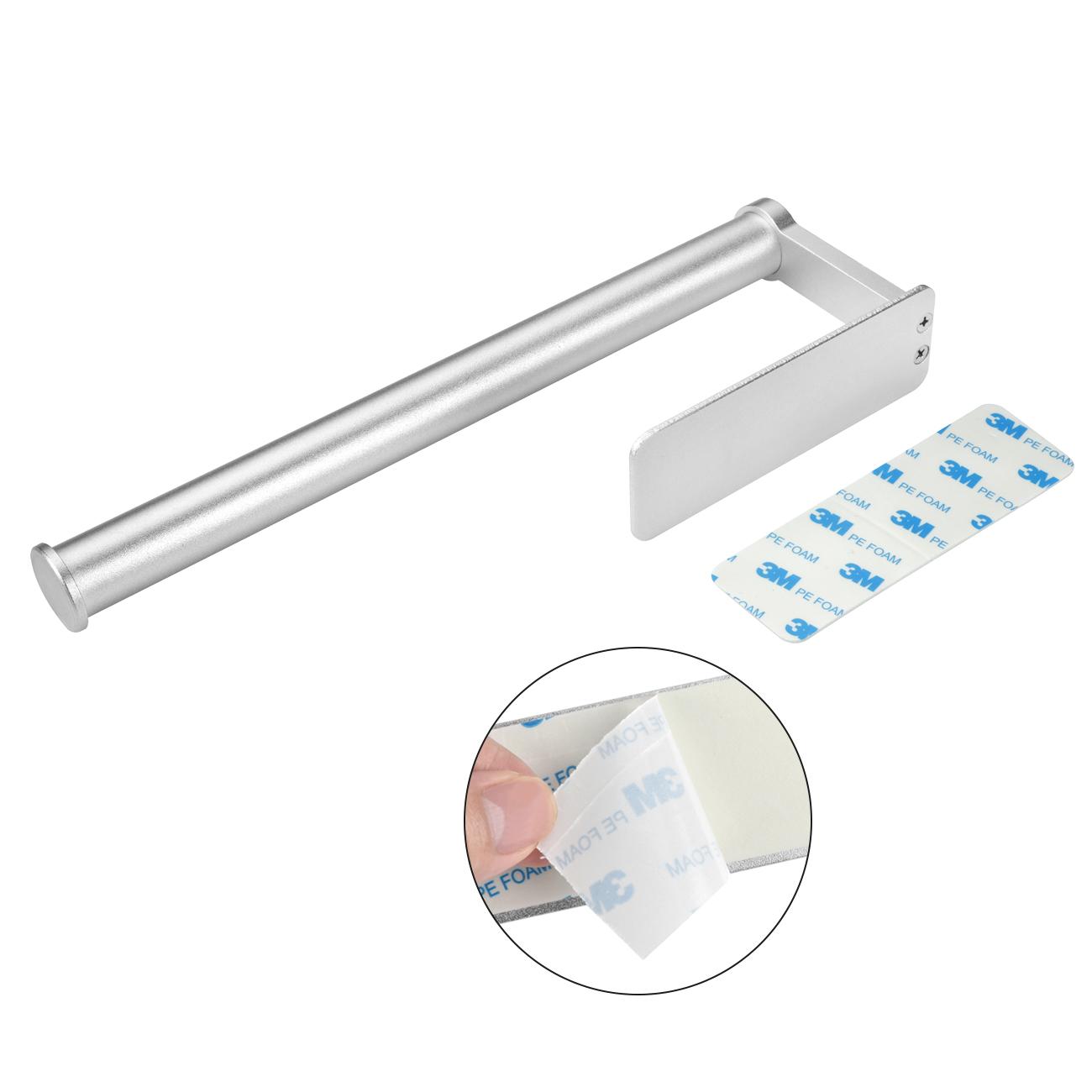 

Настенный держатель для туалетной бумаги без гвоздей, простая кухонная стойка для рулонной бумаги, держатели для полотенец в ванной комнате серебряный